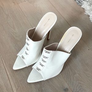 Pretty Little Thing White Shoes